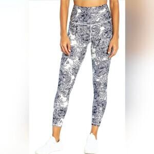 Balance Collection Floral Print Leggings Size M